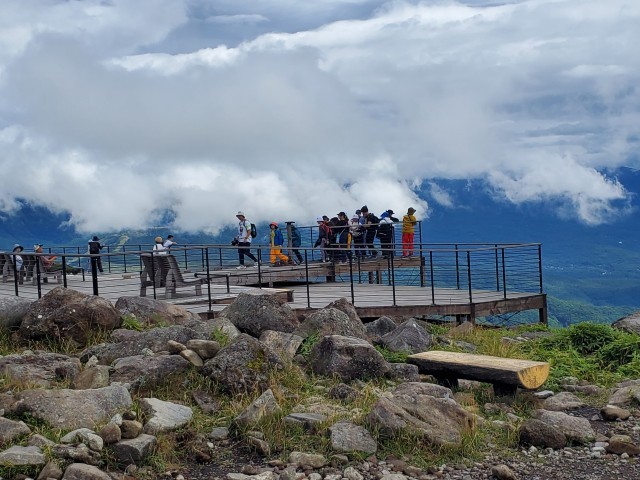 車山からの壮大な景色