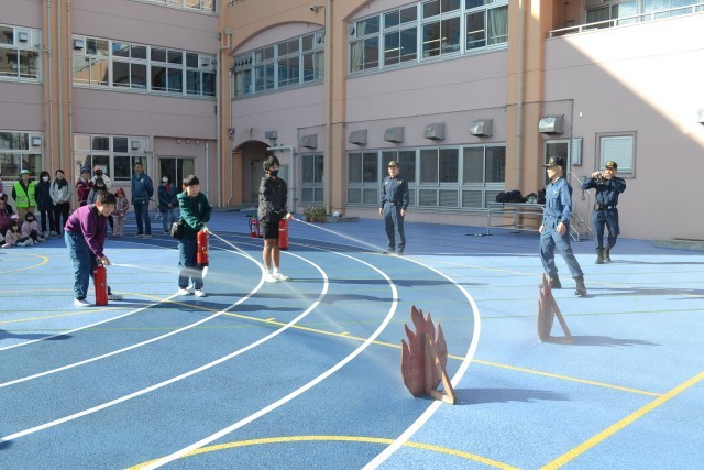 消火器操作訓練