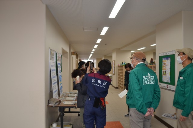 災害時特設電話体験