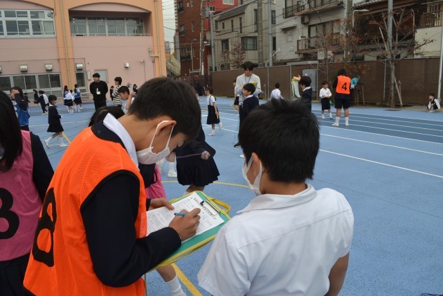 運動委員による検定