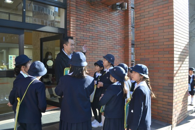 担任の先生との打合せ