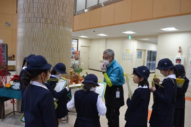 用務主事の方にインタビュー