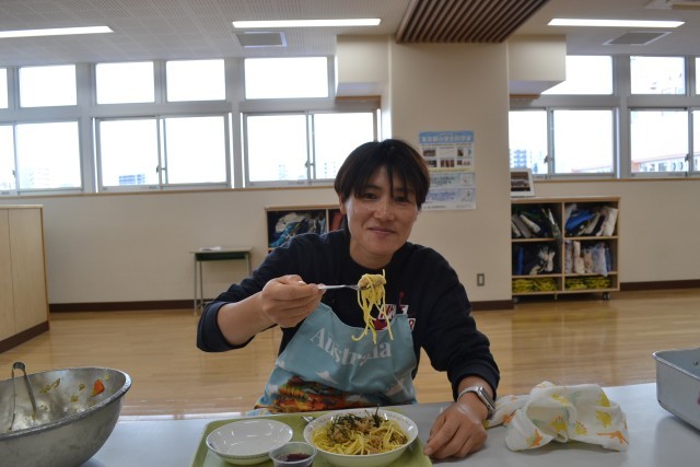 先生も美味しくいただきます