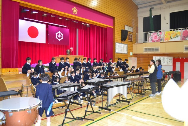 アトラクションのリハーサルです