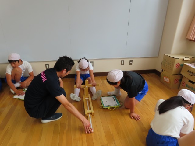 長座体前屈