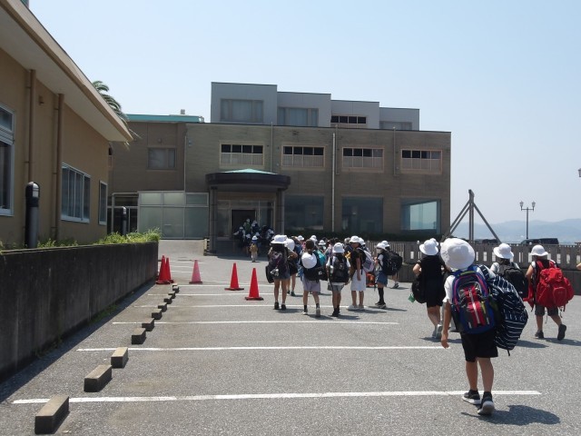 宿舎に到着