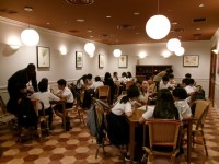 レストランで注文