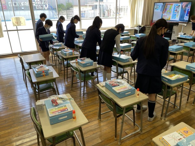教室の準備