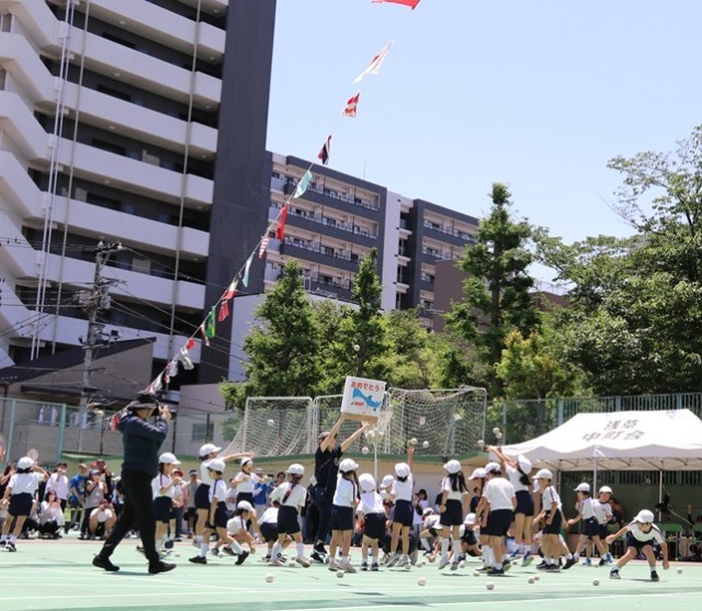 おじゃま玉入れ②