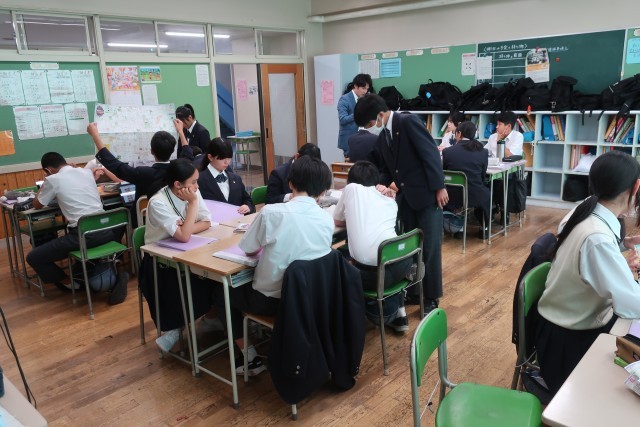 修学旅行　班行動