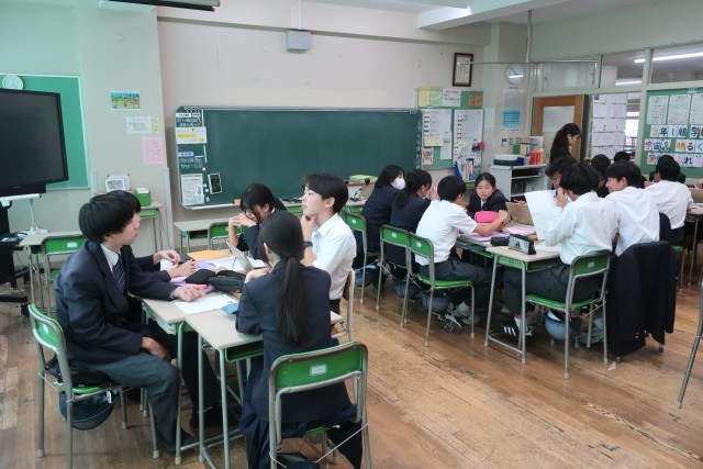 修学旅行　班行動