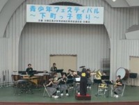 ステージでの発表の様子