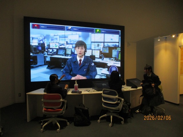 気象科学館（港区）にて天気予報についてクイズに挑戦