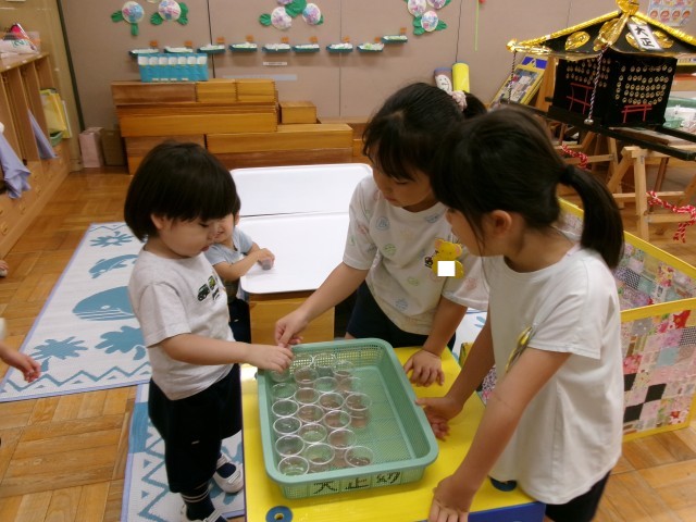 うさぎ組の子供たちをご招待