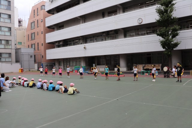 ばら組の応援団！運動会を盛り上げてくれることでしょう