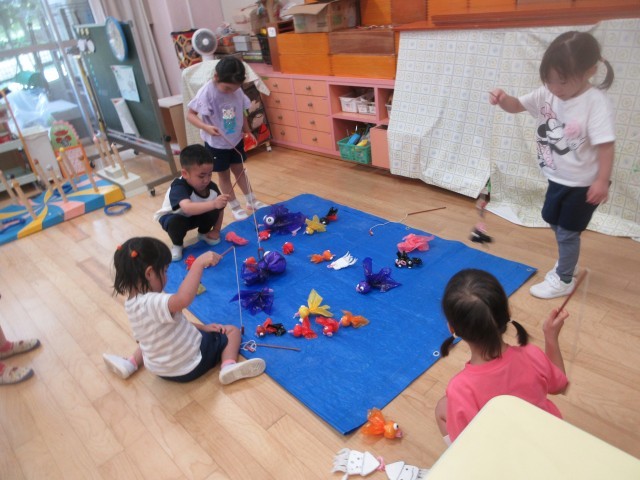 夏祭りごっこ