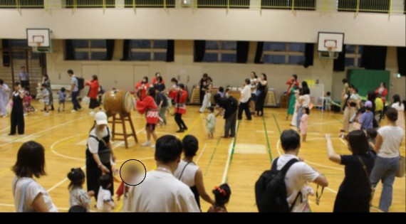 最後はみんなで盆踊り