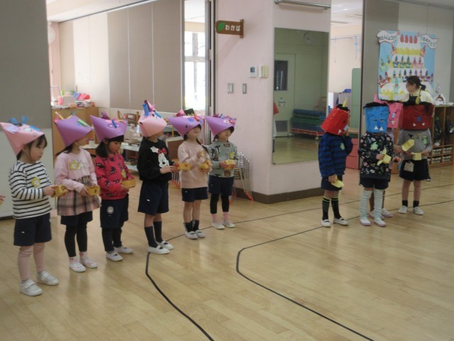 すてきな鬼ができました