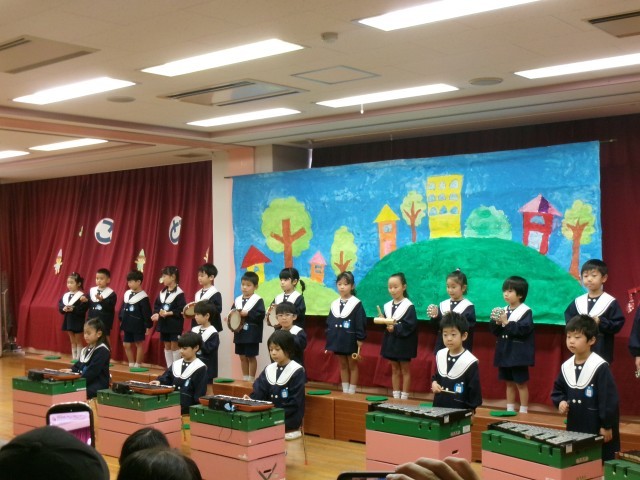 そら組　合奏と歌も素敵でした♪